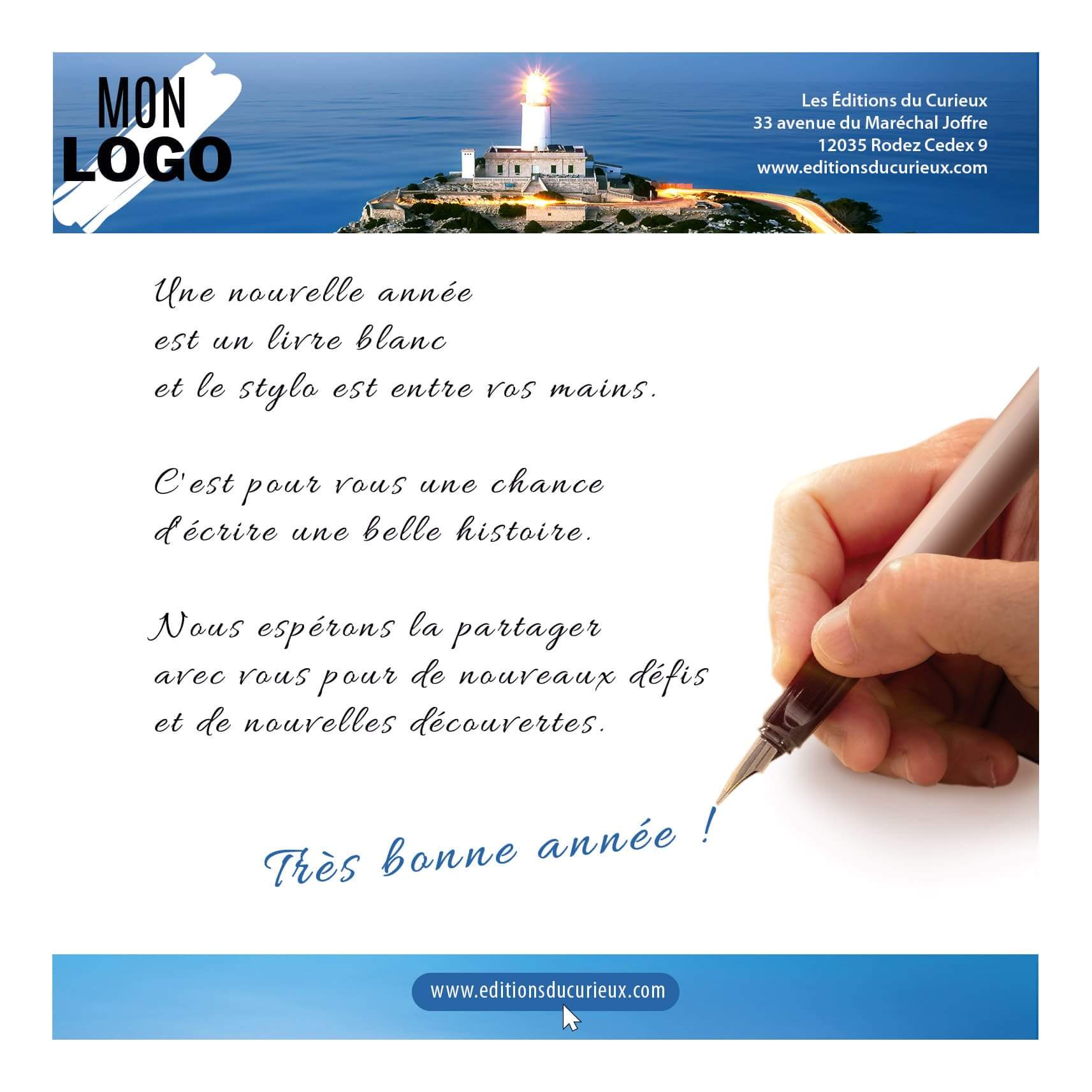 Texte de Voeux original & professionnel Exemple de message entreprise